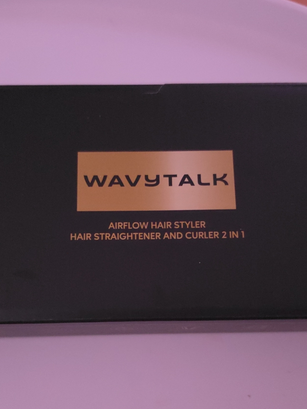 WAVYTALK Airflow Hair Styler - 2-in-1 Straightener & Curler